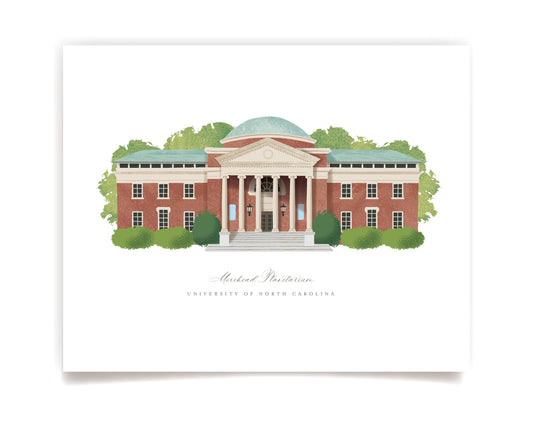 Morehead Planetarium Art Print