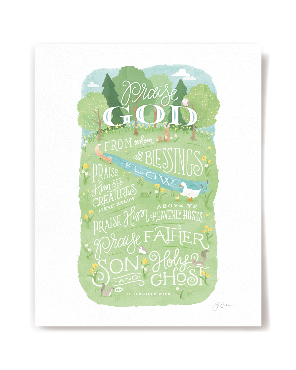 Doxology Art Print