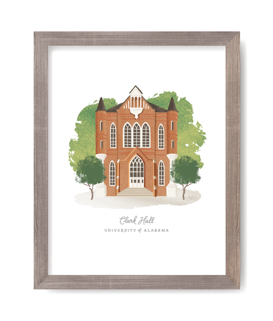 Clark Hall Art Print