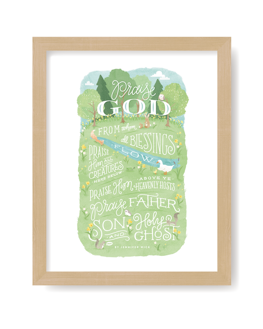 Doxology Art Print