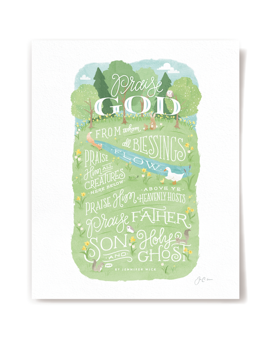 Doxology Art Print