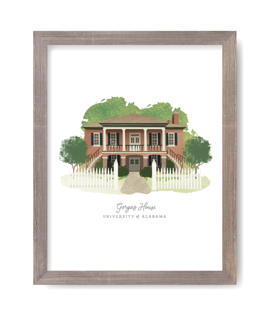 Gorgas House Art Print