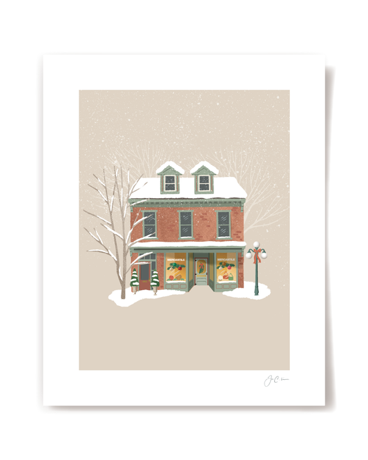 Mercantile Art Print