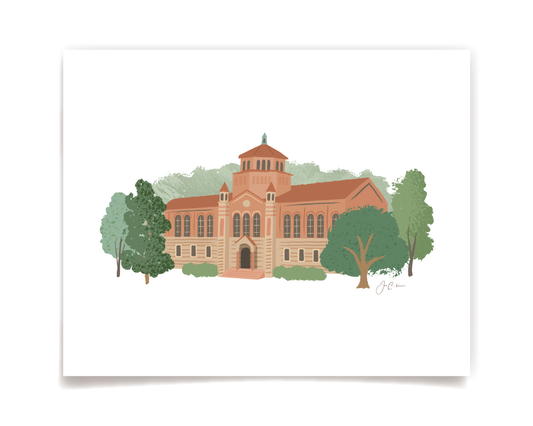 Powell Library Art Print
