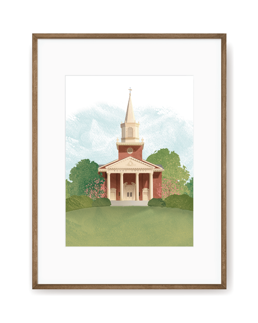 Rooke Chapel traditional print