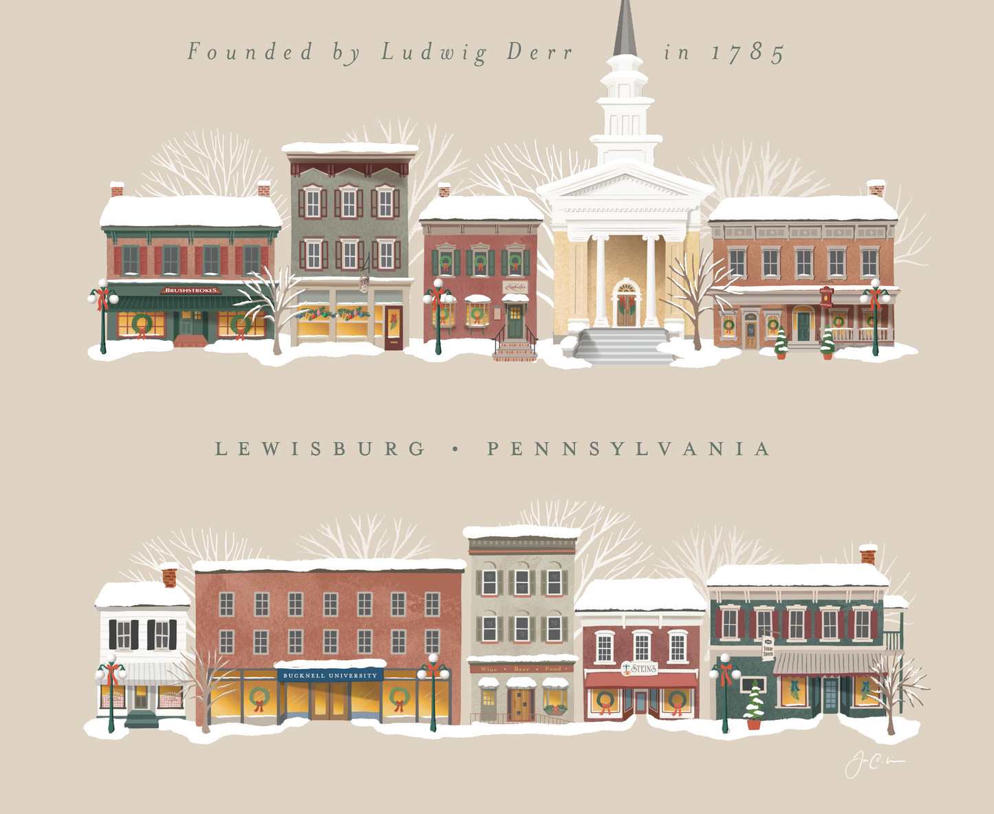 Lewisburg Street scene