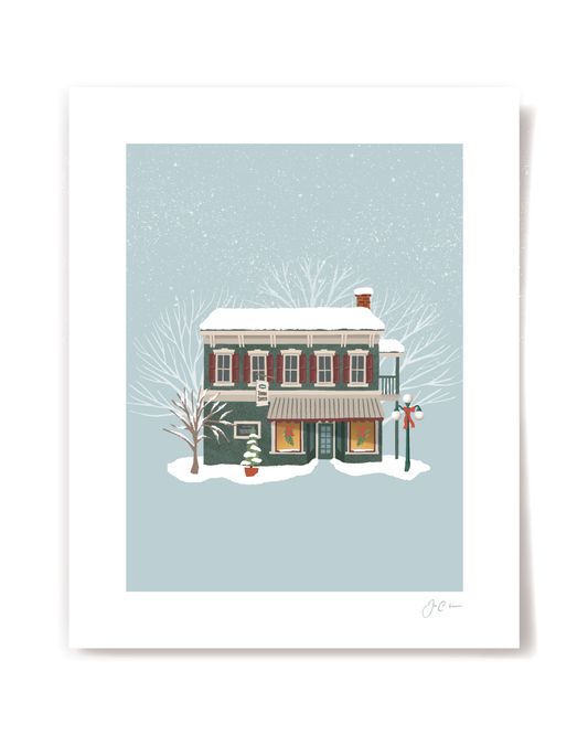 Towne Tavern art print